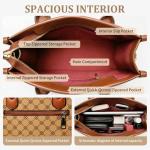 3-Piece Yellow PU Leather Handbag Set