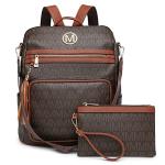 MKP Collection Convertible Fashion Backpack Purse Set