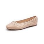 AFEETSING Women's Cap Toe Ballet Flats with Bow