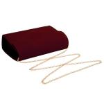Chic Faux Suede Evening Clutch for Women