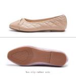 AFEETSING Women's Cap Toe Ballet Flats with Bow