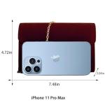 Chic Faux Suede Evening Clutch for Women