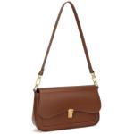 KKXIU Brown Mini Hobo Shoulder Bag for Women