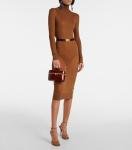 THESHY Women's Leather Stiletto Ankle Strap Sandals