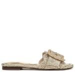 Sam Edelman Bambi Flat Sandal in Amber Gold