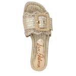 Sam Edelman Bambi Flat Sandal in Amber Gold