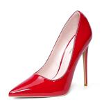 Elisabet Tang Red High Heel Party Pumps
