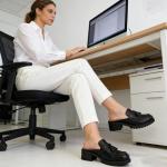 Ablanczoom Backless Chunky Heel Women’s Mules