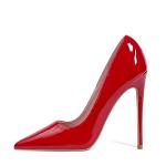 Elisabet Tang Red High Heel Party Pumps