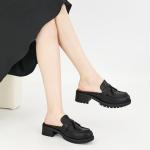 Ablanczoom Backless Chunky Heel Women’s Mules