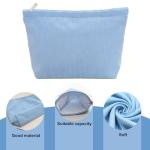 Large Capacity Corduroy Makeup Bag for Women