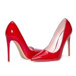 Elisabet Tang Red High Heel Party Pumps