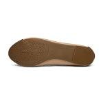DREAM PAIRS Women's Nude/Black Ballerina Flats