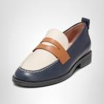Cole Haan Women's Navy Stassi Penny Loafer