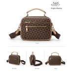 LBiayion Vegan Leather Multi-Pocket Crossbody Bag