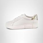 Kate Spade Optic White Lace-Up Sneakers, Size 9