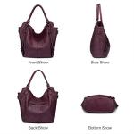 Stylish PU Leather Tote Bag for Women