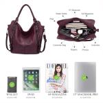 Stylish PU Leather Tote Bag for Women