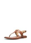 Michael Kors Mandy Thong Sandal in Luggage