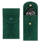 Portable Velvet Watch Travel Pouch Set