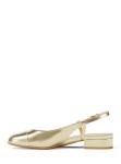 Michael Kors Perla Flex Sling Flats, Pale Gold