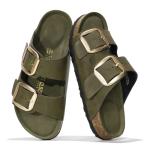 Project Cloud Leather Comfortable Flat Sandals for Women