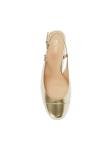 Michael Kors Perla Flex Sling Flats, Pale Gold