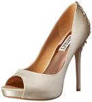 Badgley Mischka Kiara Ivory Dress Pump, Size 8.5