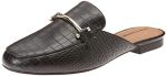 Black Crocodile Print Slip-On Mule by Amazon Essentials