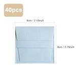 40 Blue Microfiber Jewelry Pouches for Luxury Gifts