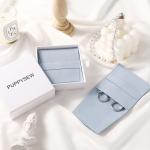 40 Blue Microfiber Jewelry Pouches for Luxury Gifts