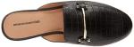 Black Crocodile Print Slip-On Mule by Amazon Essentials