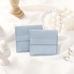 40 Blue Microfiber Jewelry Pouches for Luxury Gifts