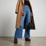 CUSHIONAIRE Black Heeled Faux Wood Platform Clogs