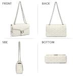 Trendy Vegan Leather Quilted Crossbody Bag