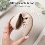 Chic Women's Gold Bit Suede Loafers