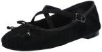 Sam Edelman Women's Zuri Black Suede Ballet Flats