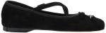 Sam Edelman Women's Zuri Black Suede Ballet Flats