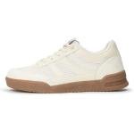 Lucky Step Women's Retro Mesh Sneakers - Beige