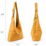 Montana West Ultra Soft Foldable Hobo Bag