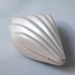 Luxury Marble Shell Clutch Bag for Evening Events