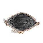 Lunar Lightweight Dome Crossbody Bag with Tassels