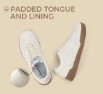 Lucky Step Women's Retro Mesh Sneakers - Beige