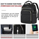 Stylish 17-Inch Waterproof Laptop Backpack with USB Port