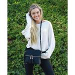 SG SUGU Lunar Black Dome Crossbody Bag