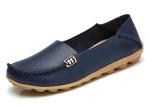 VenusCelia Women's Navy Comfort Walking Loafers