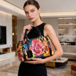 FEIMINA Medium Leather Designer Shoulder Bag