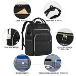 Stylish 17-Inch Waterproof Laptop Backpack with USB Port