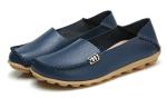 VenusCelia Women's Navy Comfort Walking Loafers