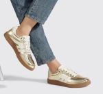 Lucky Step Women’s Retro Gum Sole Sneakers